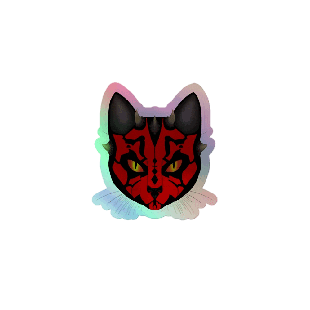 Darth Mau Holo Sticker product image (1)