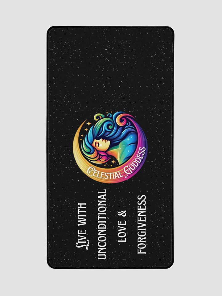 Celestial Crescent Moon Desk Mat product image (2)