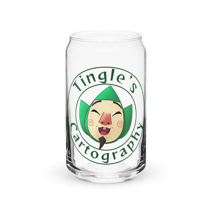 Tingle's Cartography 16oz Glass product image (2)