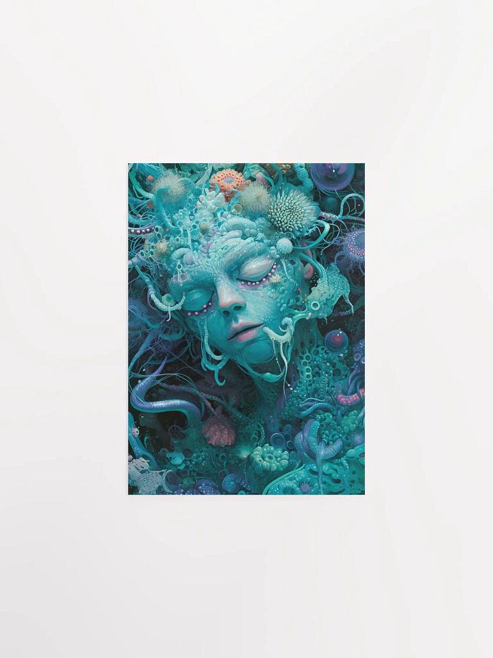 Mythical Marine Muse Enhanced Poster product image (1)