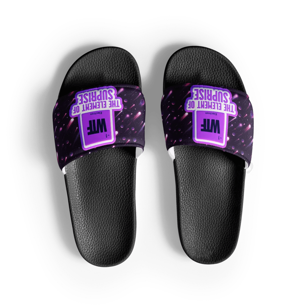Funny WTF All Over Print Slides product image (2)