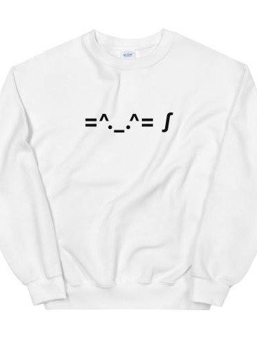 Kitty Emoticon Sweatshirt product image (2)