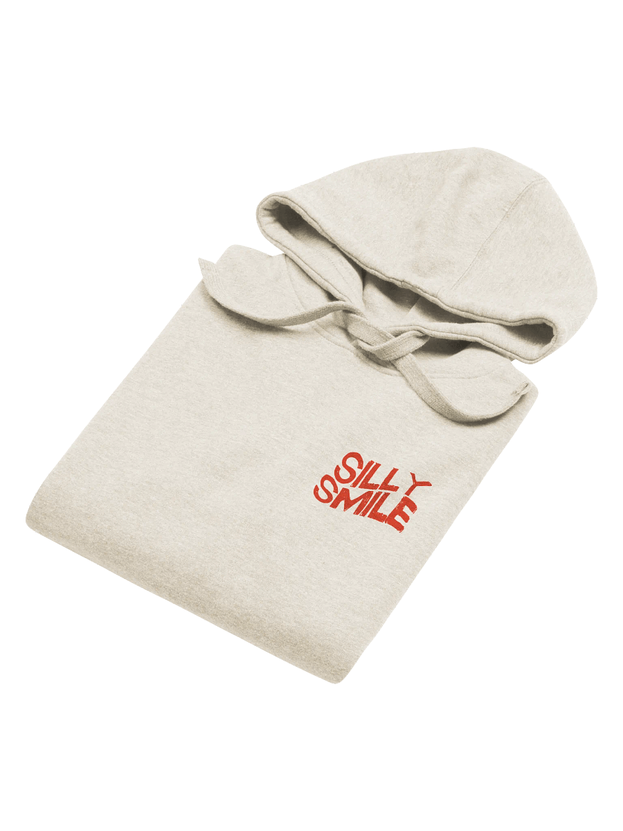 Silly Smile Hoodie White product image (6)