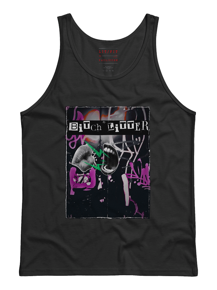 b*tchl*tter tank [pnk/grn] product image (1)