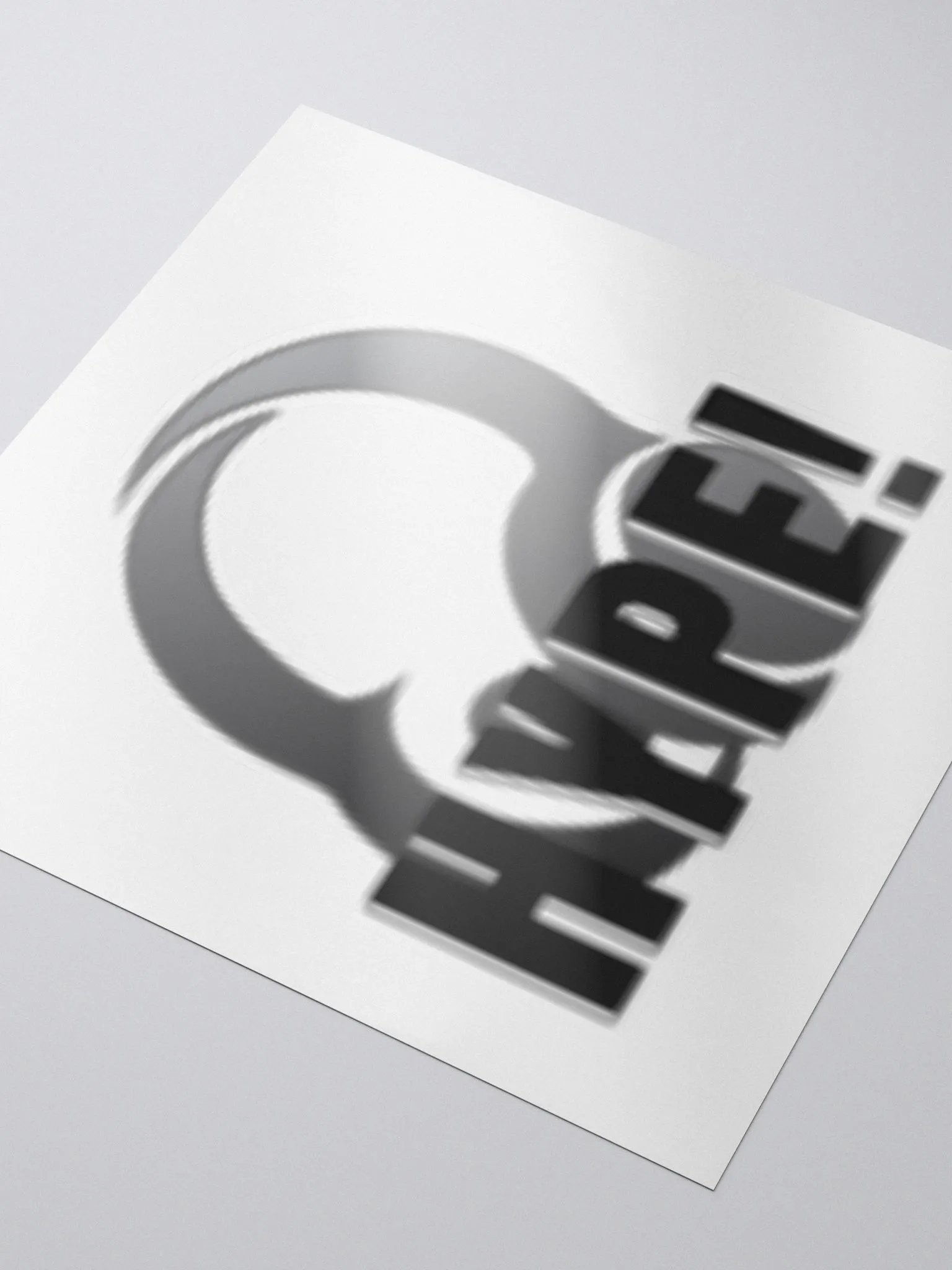 Hype Kiss Cut Sticker product image (3)