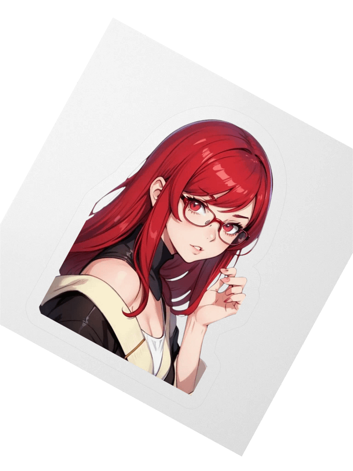 (RED WAIFU) K STICKERS product image (2)