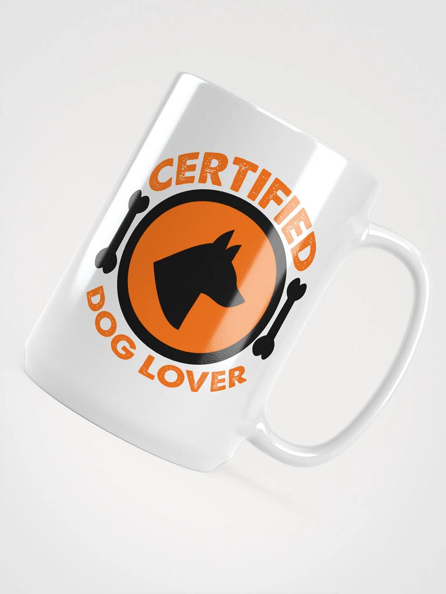 Certified dog lover - mug product image (4)