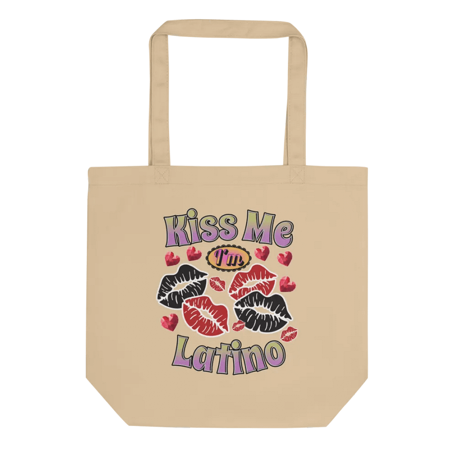 Kiss Me Im Latino Love Eco Tote Bag product image (1)