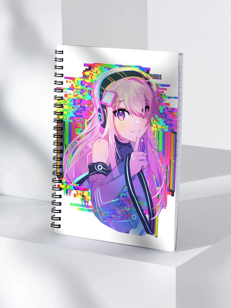 Akheera Notebook Background Ver (With BFG Chibi on back) product image (3)