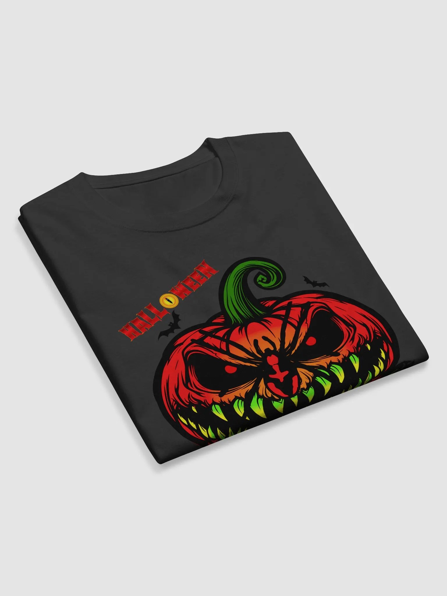 Evil Halloween Pumpkin Long Sleeve T-Shirt product image (5)