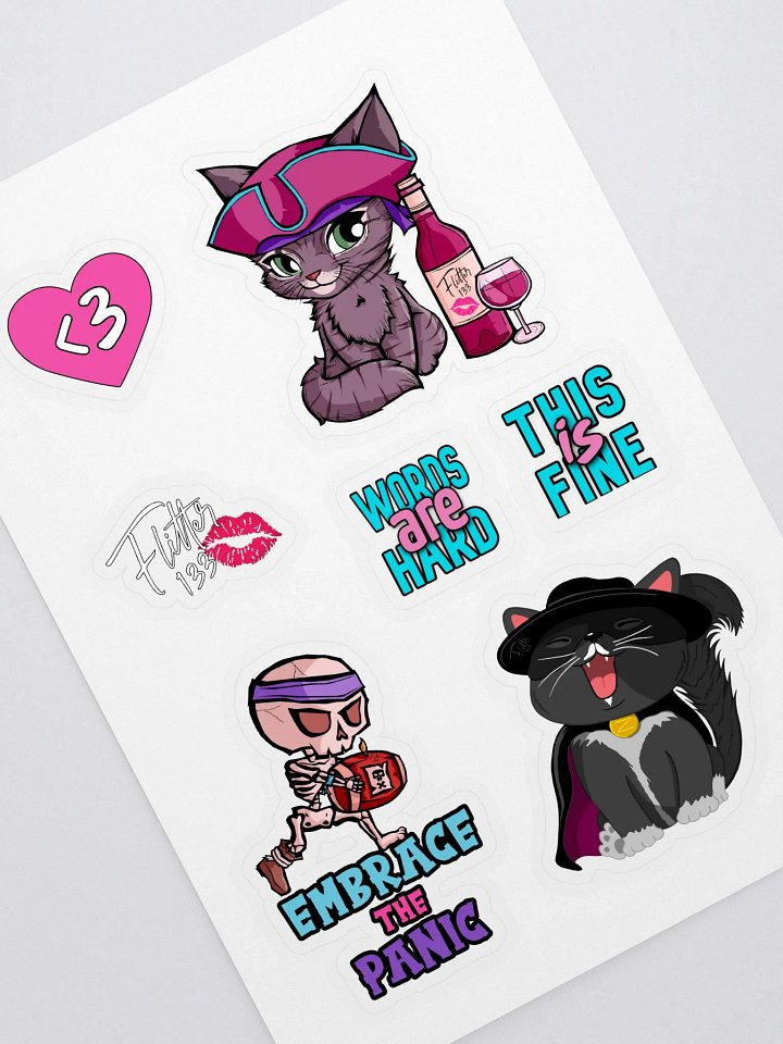 Flitter133 Sticker Sheet Set product image (1)