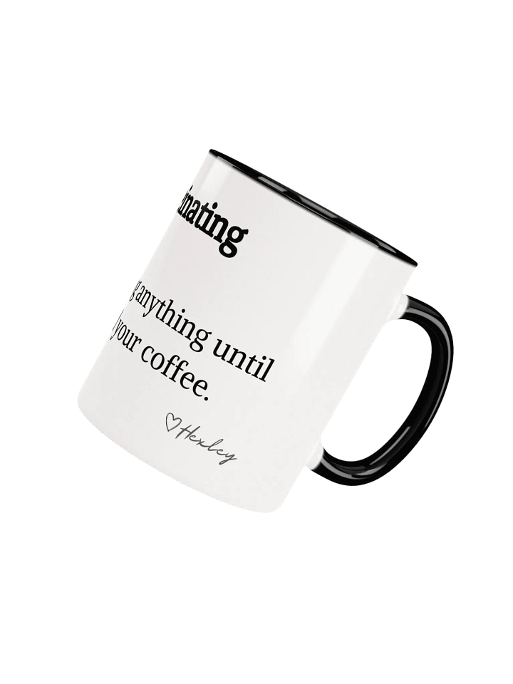 'Procaffeinating' Ceramic Mug product image (2)