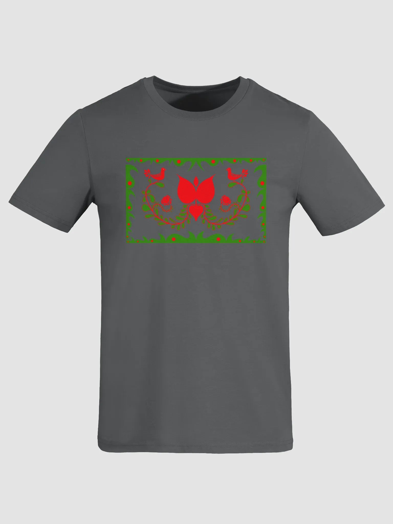 Folk Art Hungarian Symmetry Organic Cotton Tee product image (1)