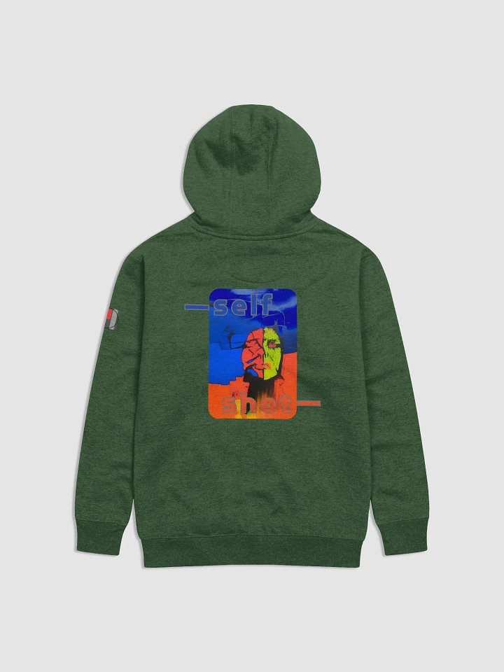 Self-Shot Hoodie in Blue and Orange 🐢❤️✨ Special Edition No. 3 product image (2)