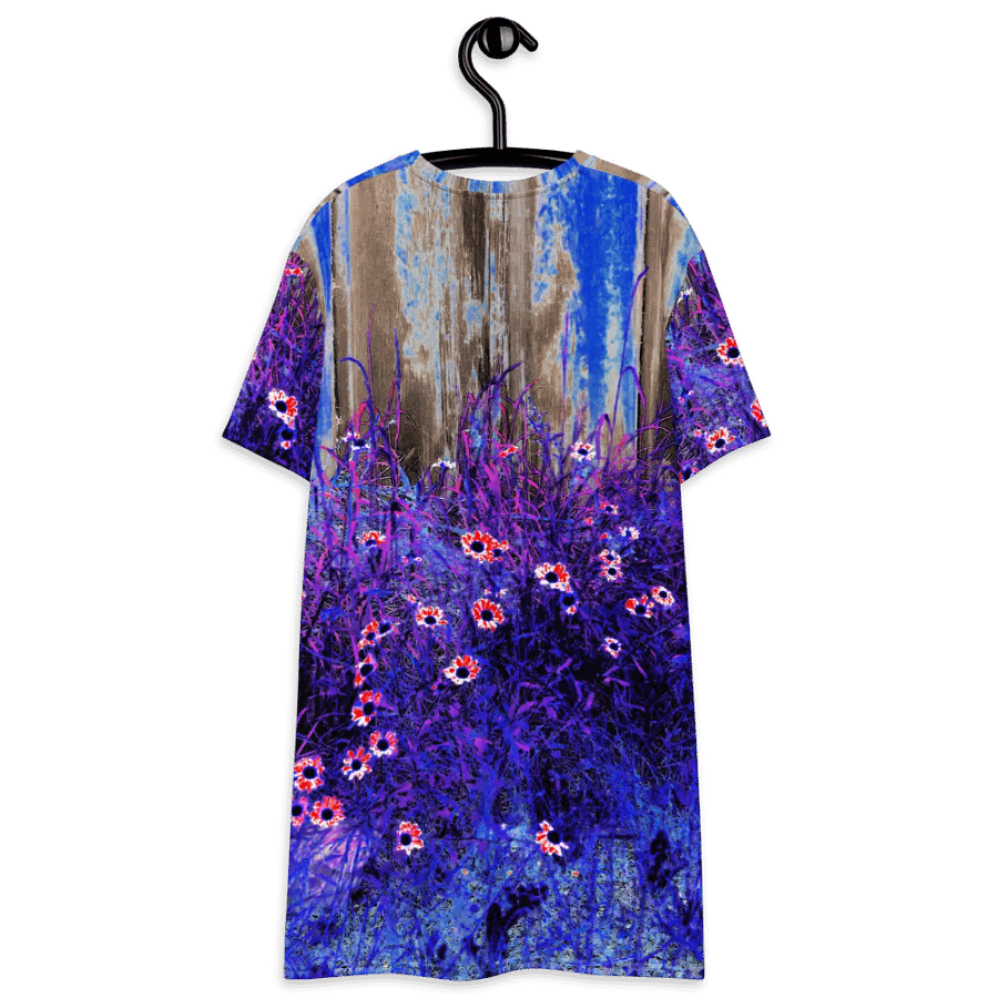 Vibrant Summer Daises Women's T Shirt Dress product image (9)