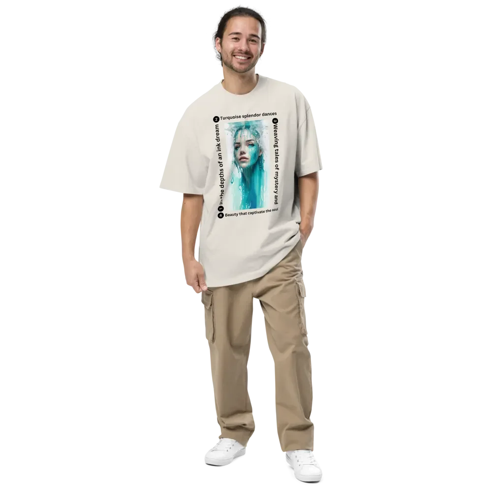 Enigma in Turquoise T-Shirt product image (18)