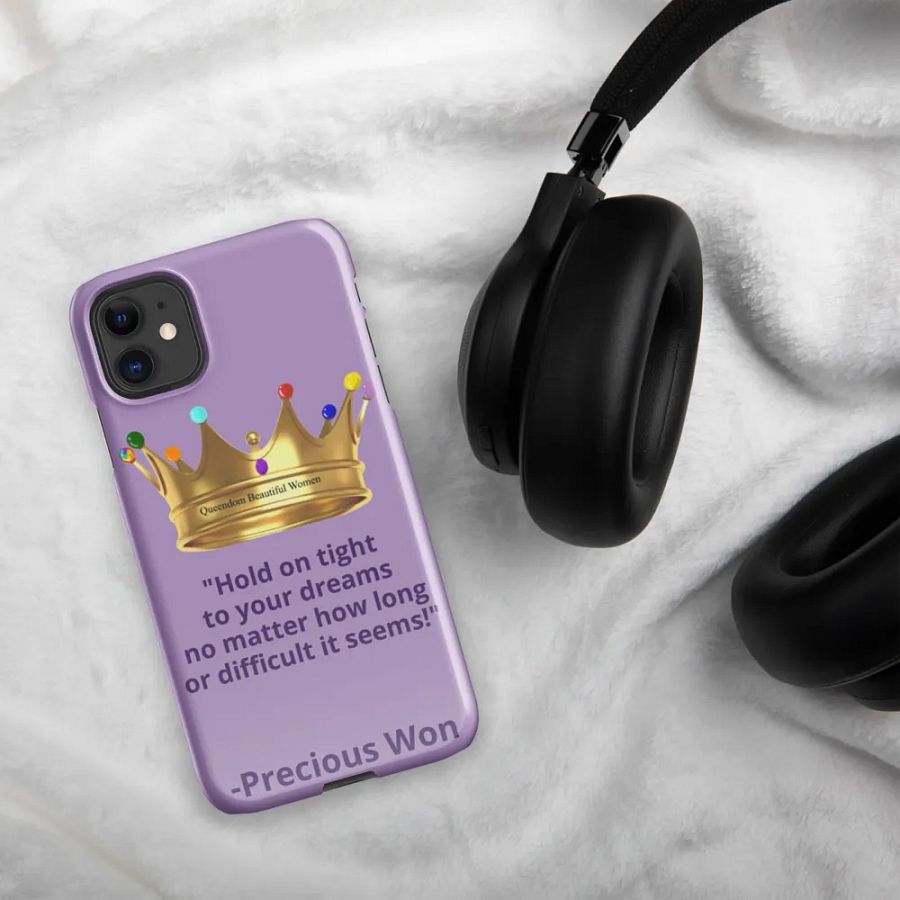 Queendom Beautiful Women iPhone® Snap Case (Lavender/Alexandrite) product image (3)