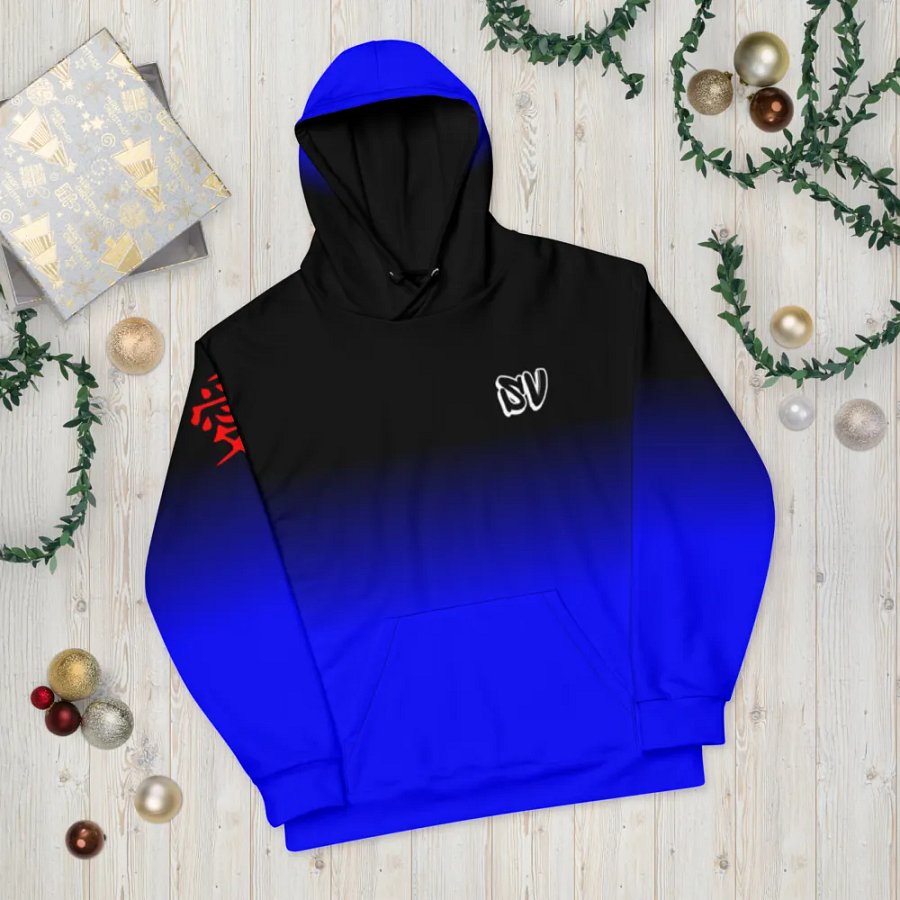 STRAIGHT VIBIN NEON COLOR FADE STYLE SHUKAKU + GAARA HOODIE product image (10)