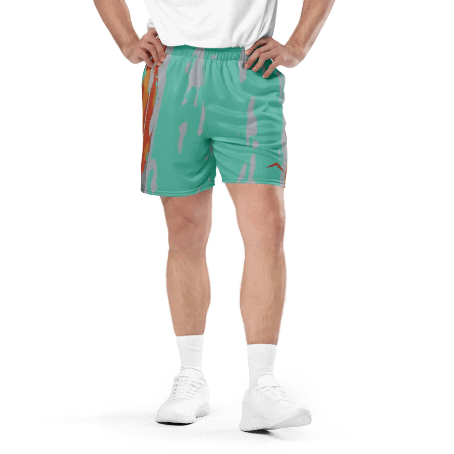 Foam Lost Trail Glitch Gym Shorts product image (5)