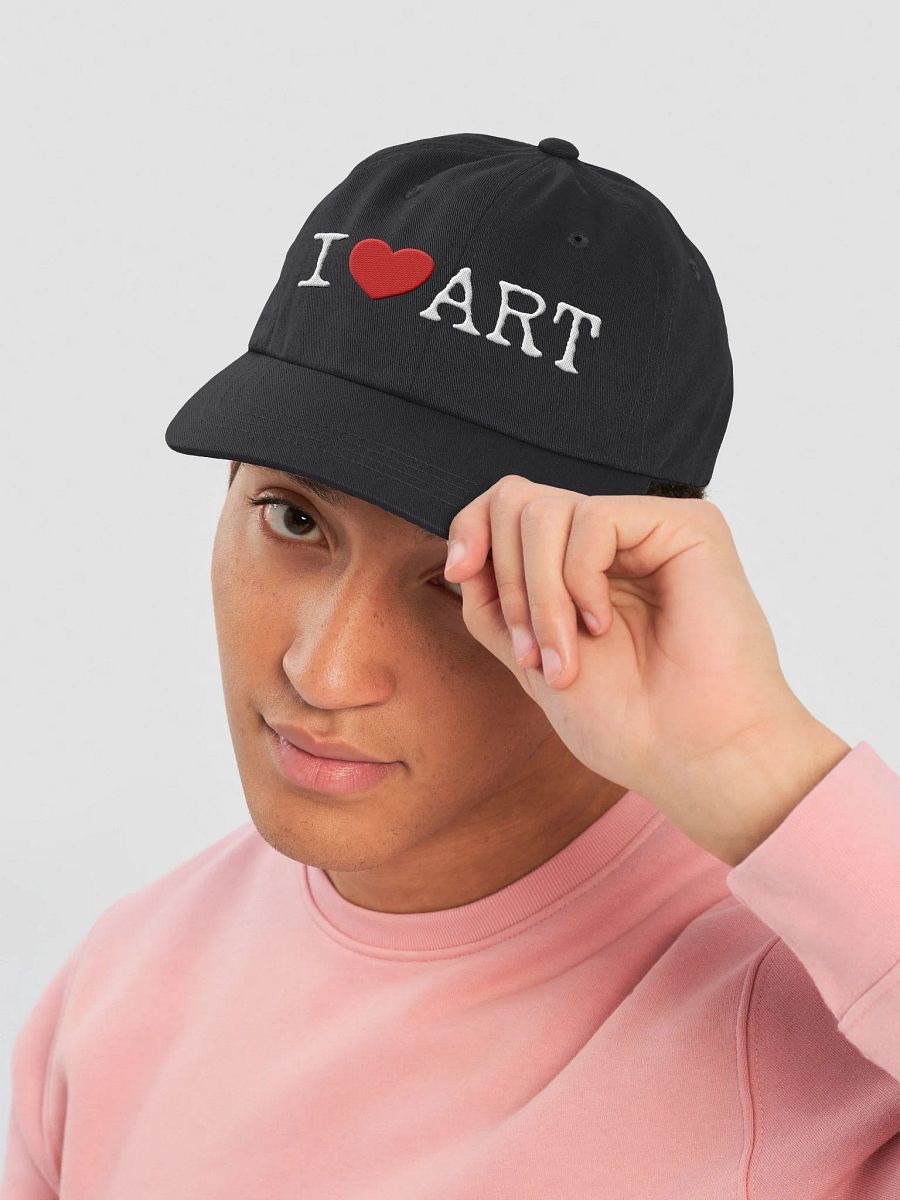 I Heart Art (On Dark) - Embroidered Hat product image (21)
