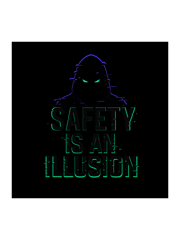 S.I.A.I Black Out Logo Sticker product image (1)