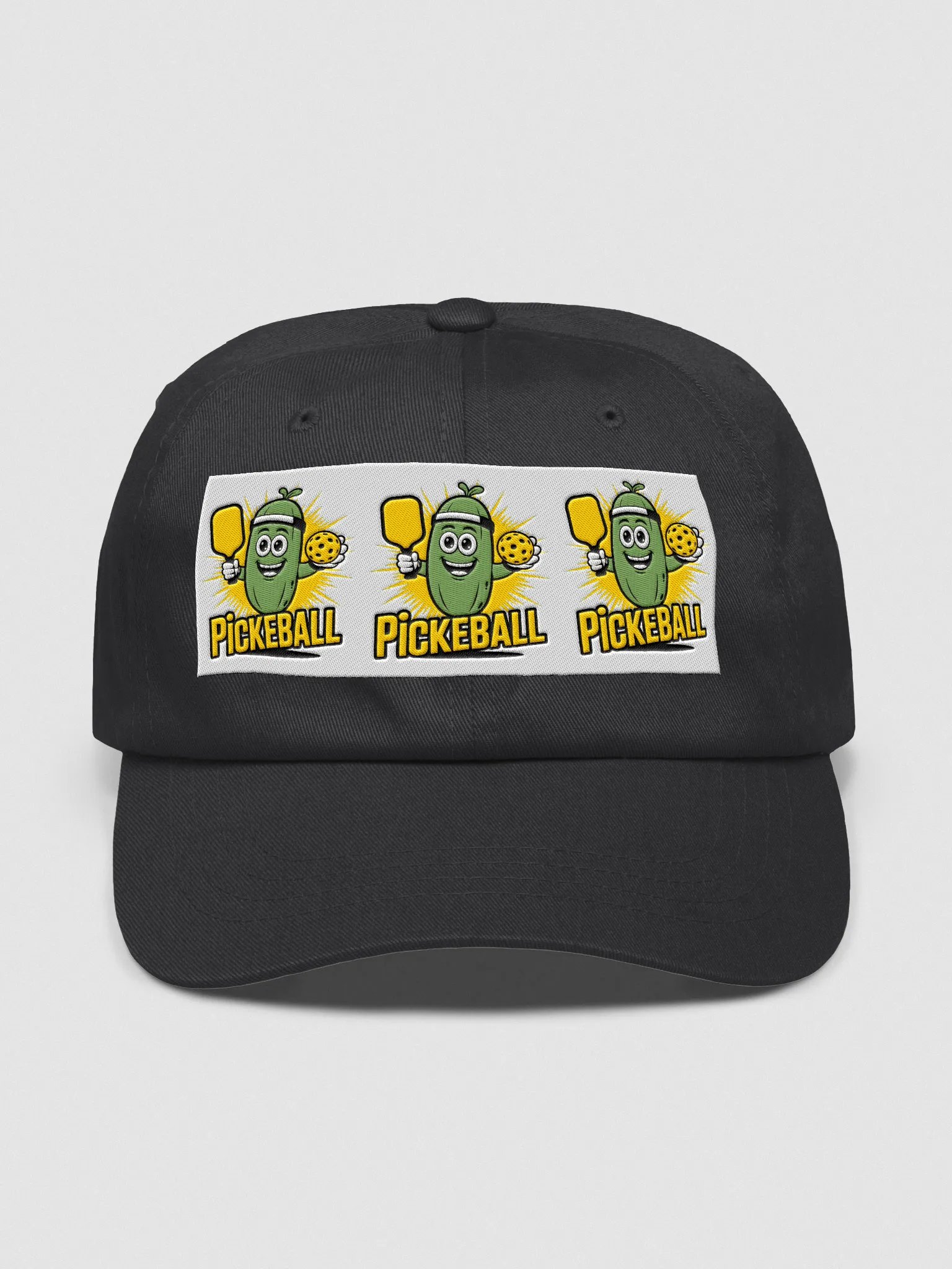 "Pickle Trio Power Hat – Classic Yellow Paddle Edition" product image (3)