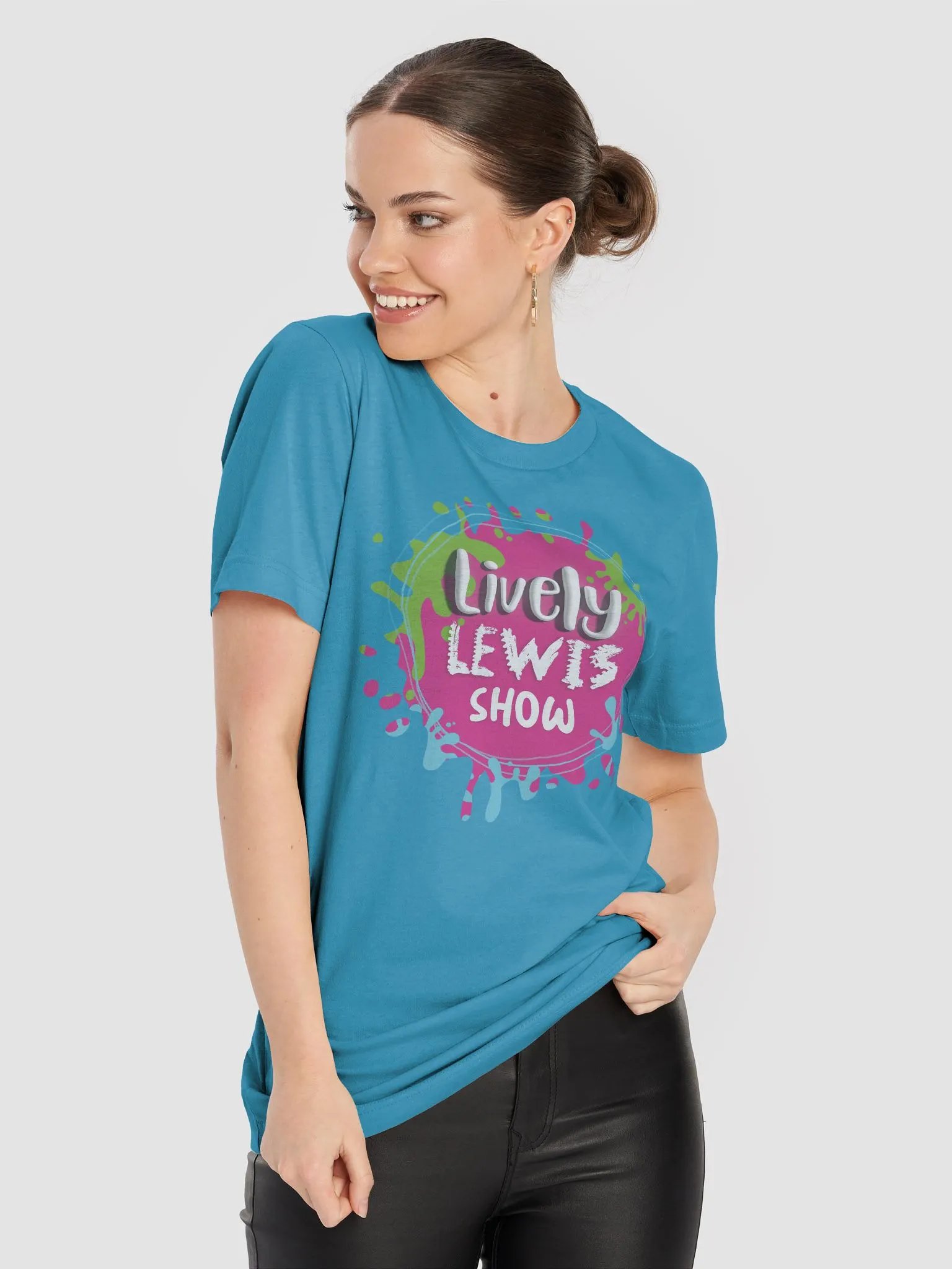 Lively Lewis Show Adult T-Shirt product image (6)