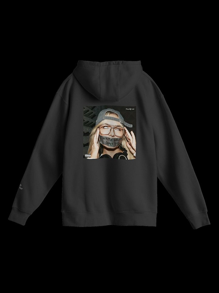 White Girls Can't Rap Black Hoodie product image (2)