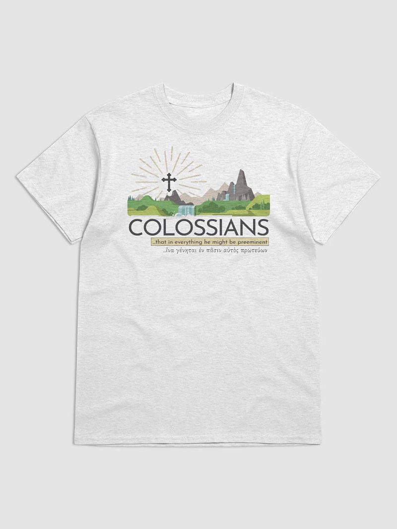 Colossians Course Shirt (Greek text & English translation)