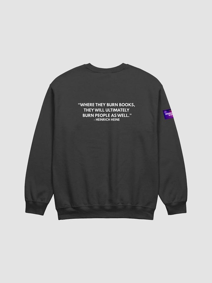 Burn Patriarchy Not Books Sweatshirt product image (11)