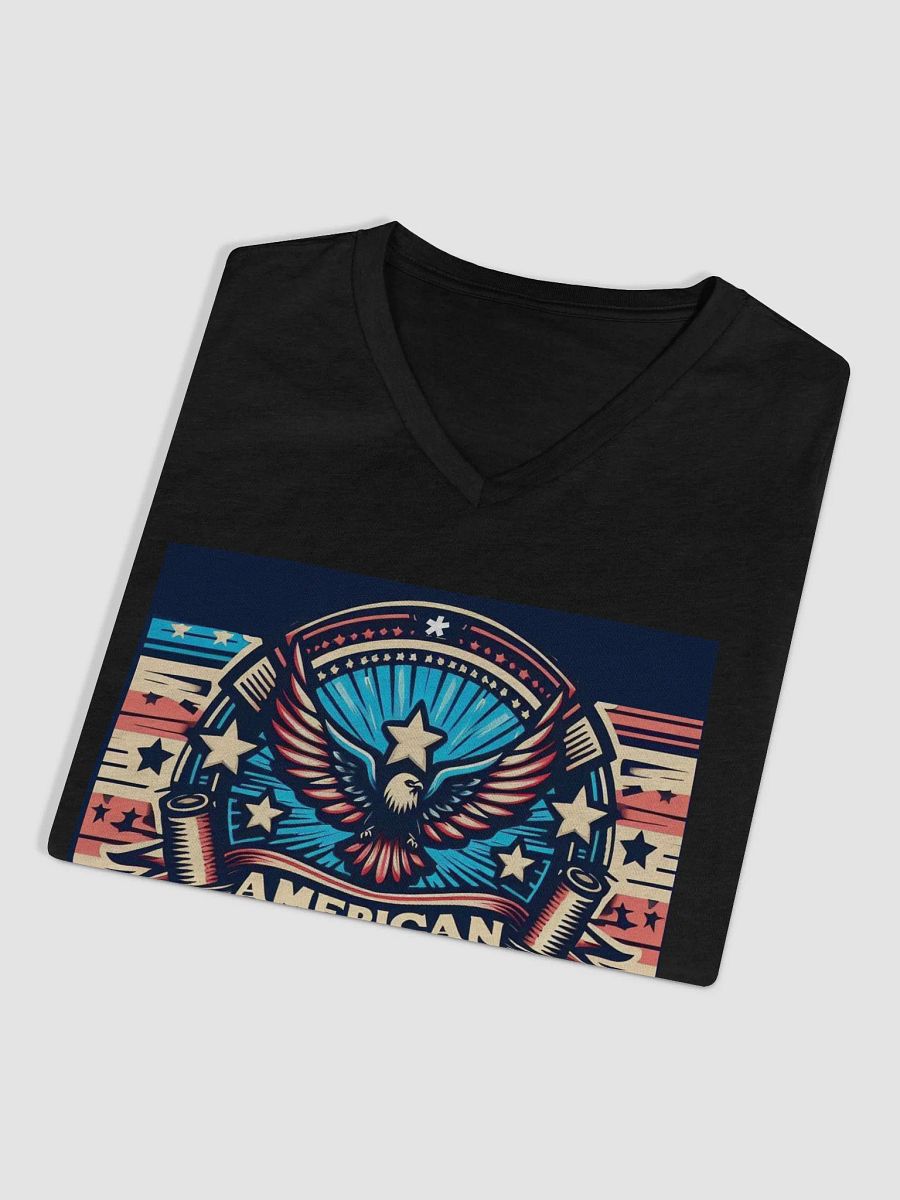Patriotic Eagle Freedom V-Neck Tee product image (37)