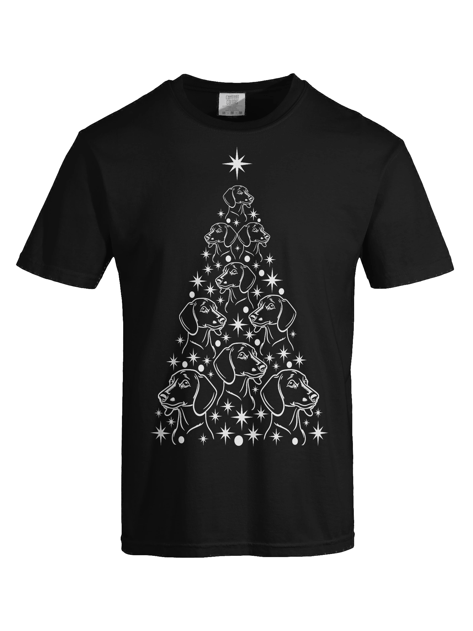 Dachshund Christmas Tree T-Shirt product image (9)