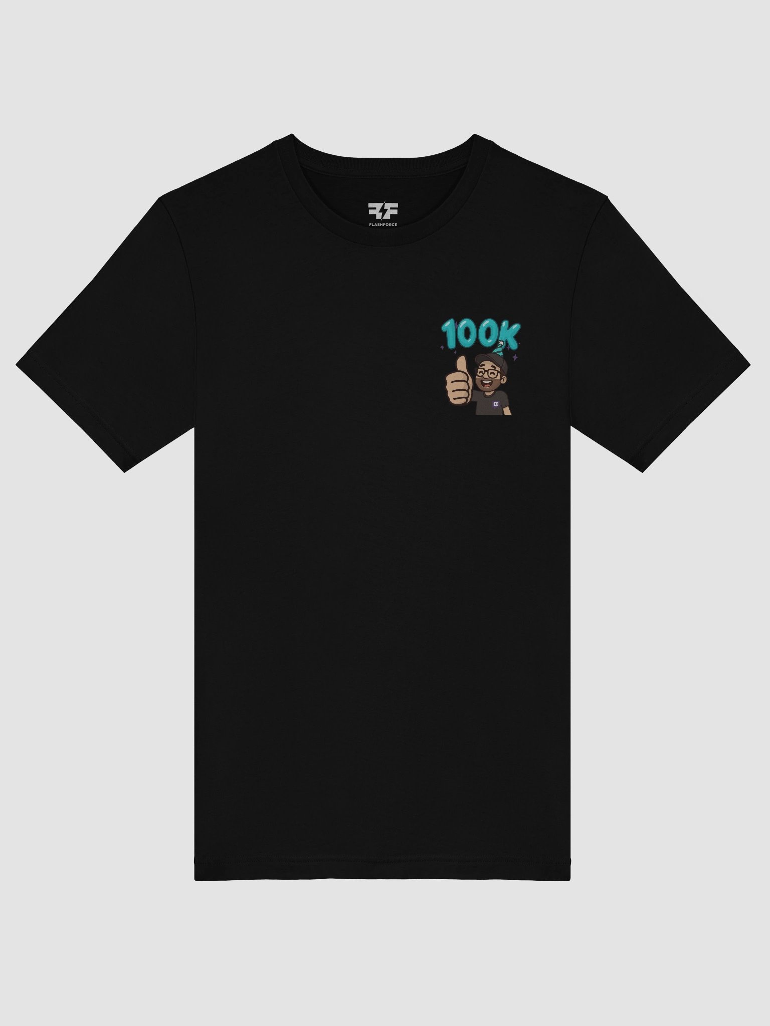 FlashForce 100k Twitch Celebration Shirt product image (5)