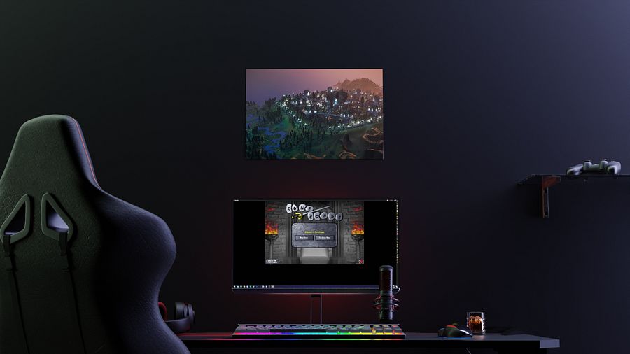 Prifddinas | Enhanced Matte 3D OSRS Poster product image (2)