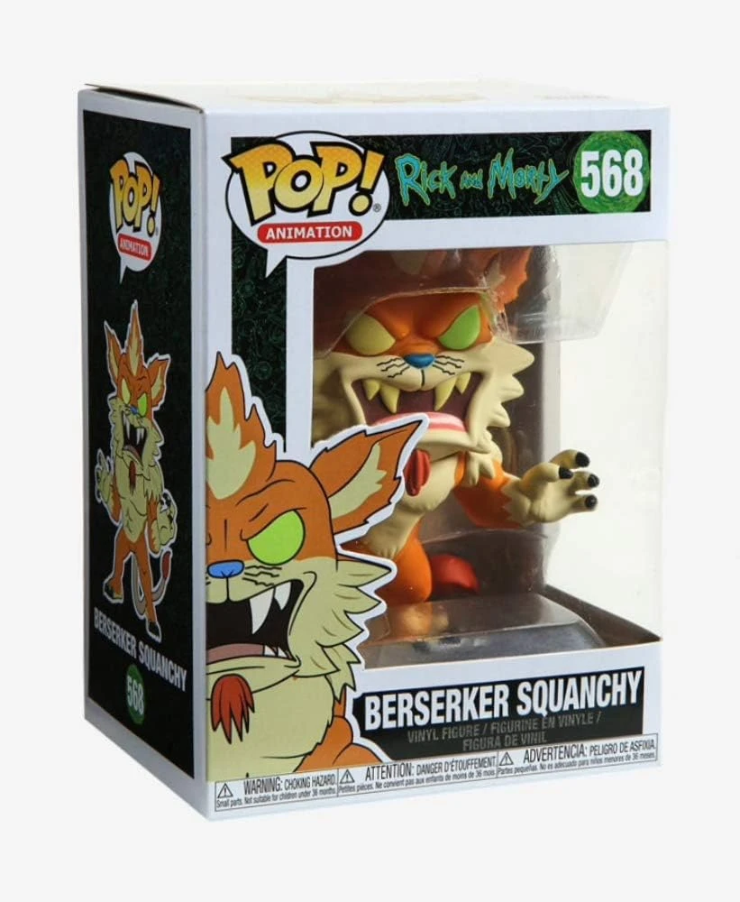 Funko POP! Animation: Rick and Morty - Berserker Squanchy Vinyl Figure product image (2)