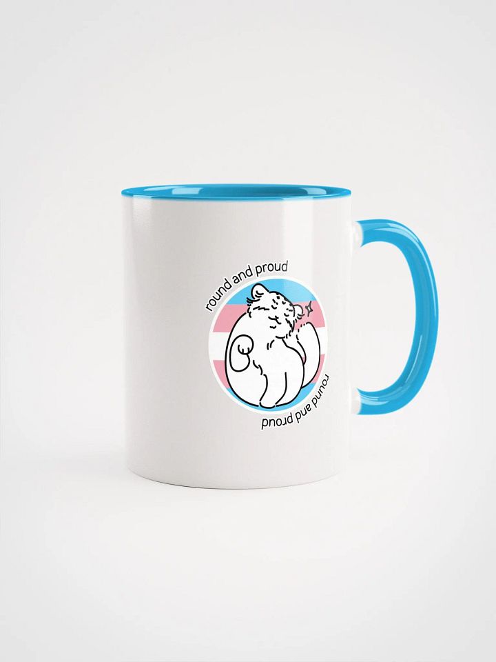 Round and Proud Manul Transgender Version - Mug product image (2)