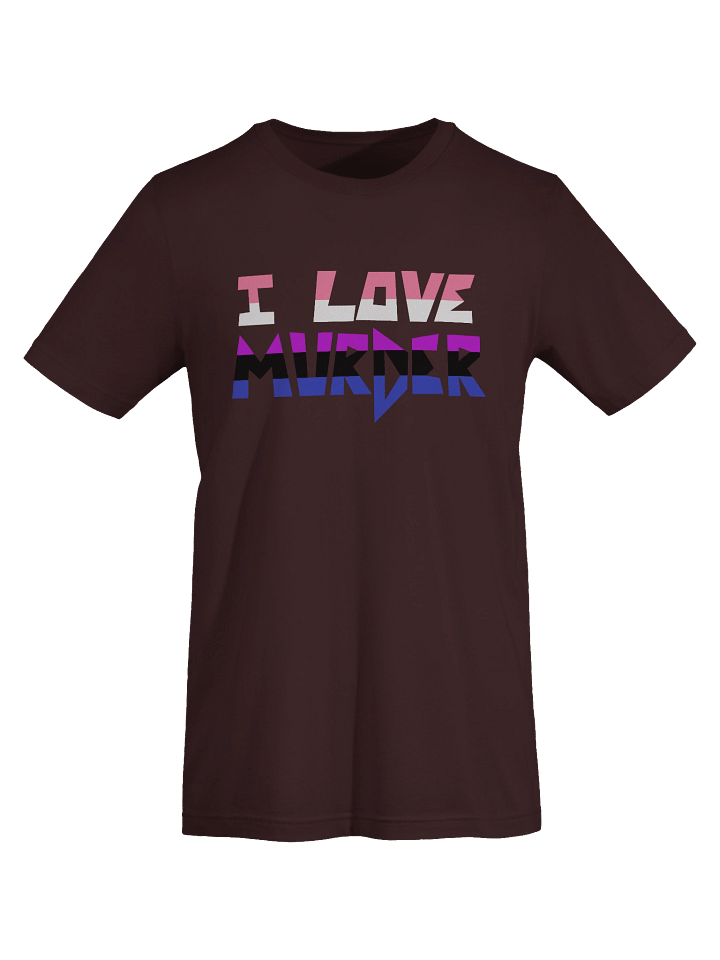 I LOVE MURDER t-shirt - Kurt version (Genderfluid) product image (1)