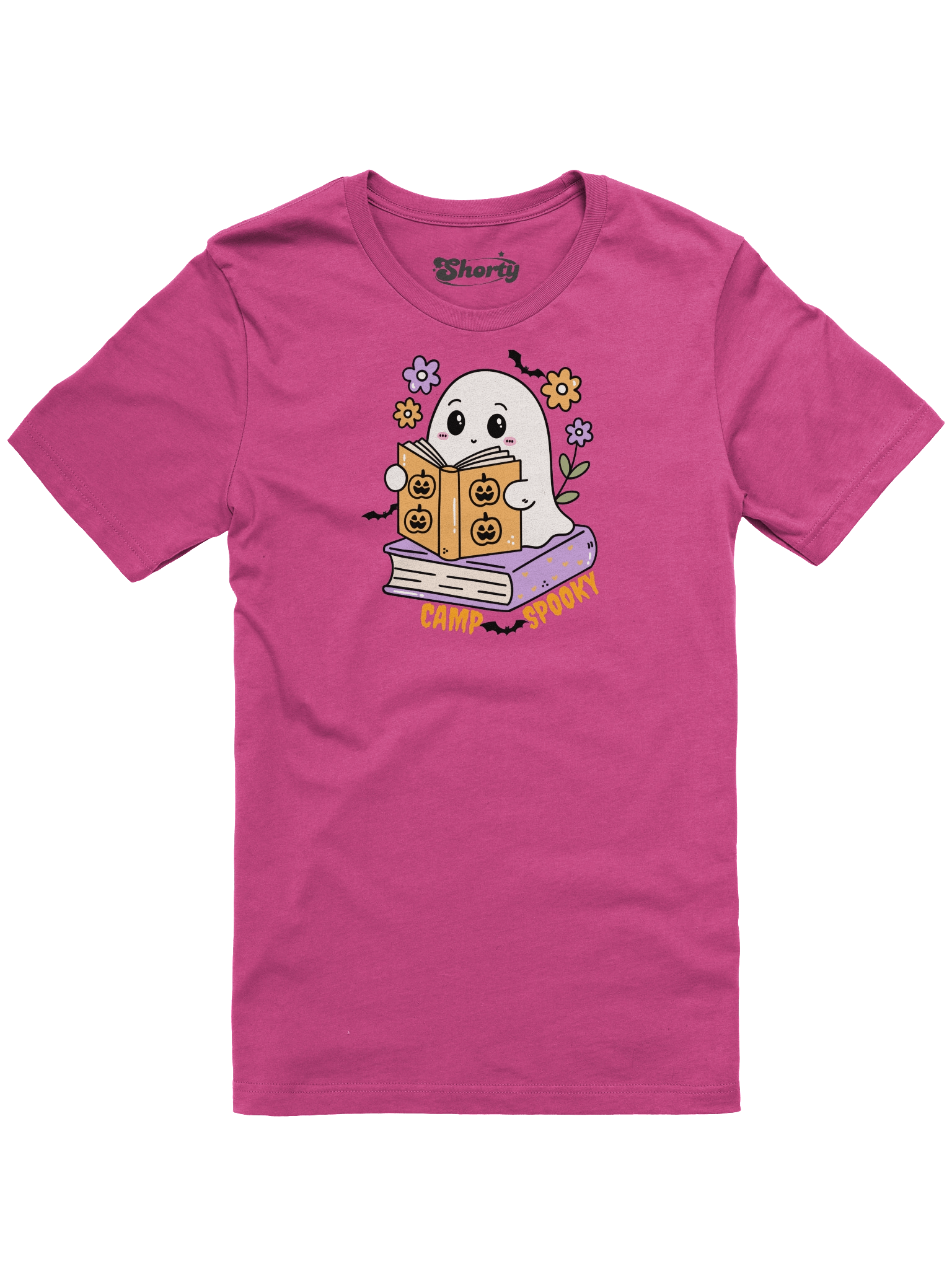 Camp Spooky Book Boo Tee - Full Size Boo product image (1)