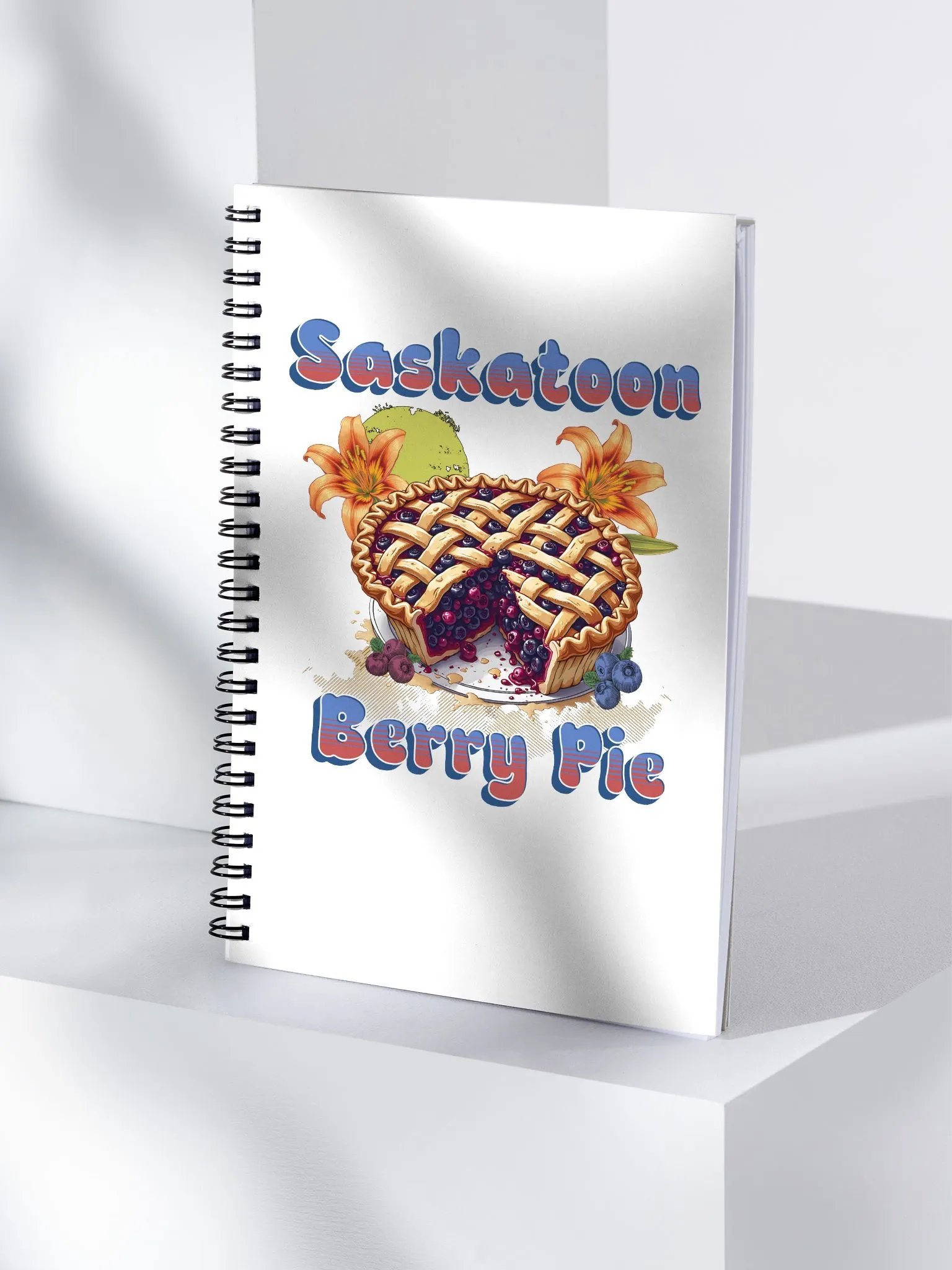 Saskatoon Berry Pie Delight Notebook product image (1)