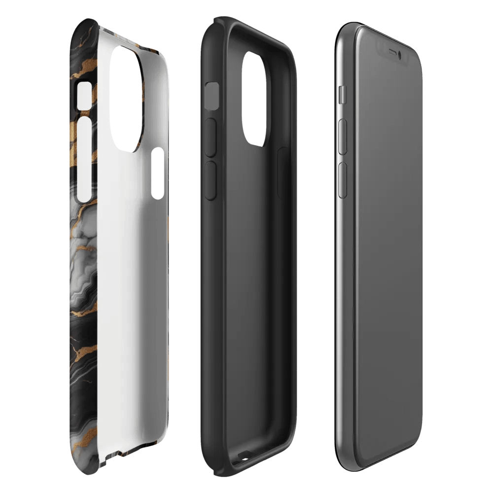 Golden Marble Wave iPhone® Tough Case product image (29)