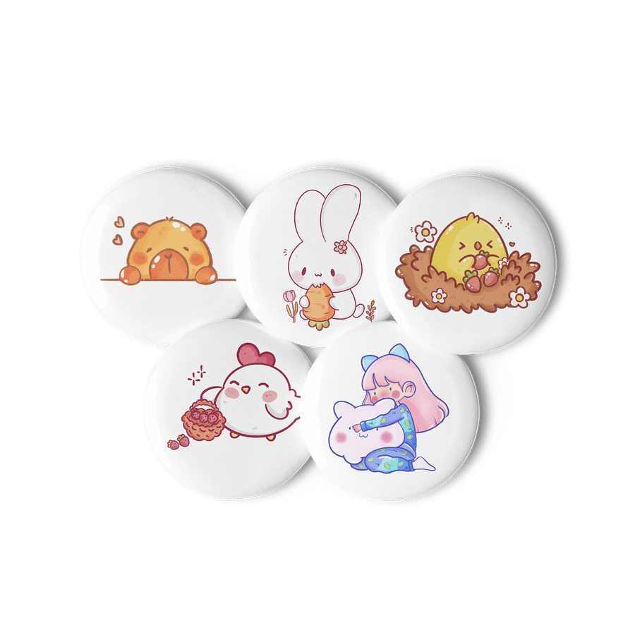 Kawaii Pin Button Set product image (3)