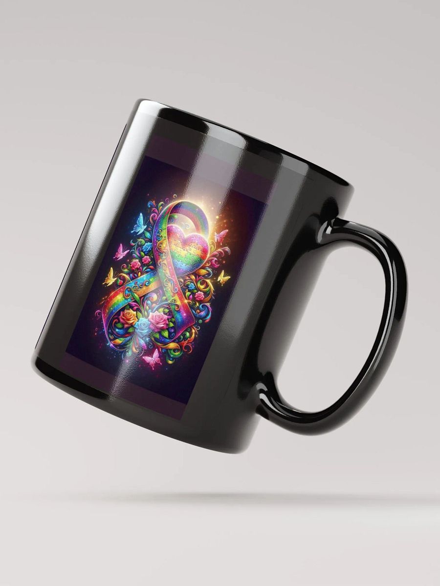 Rainbow Puzzle Heart Mug product image (3)