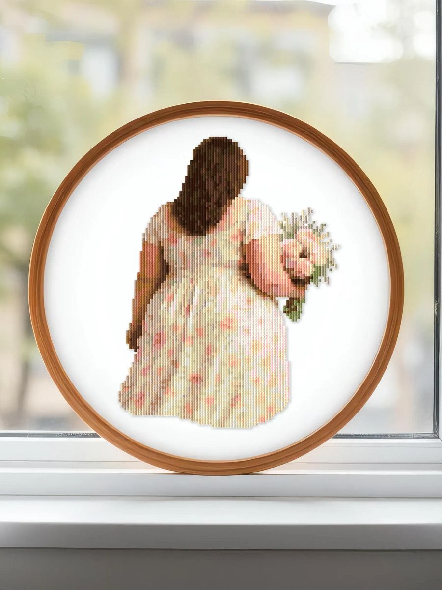 Girl With Flowers product image (3)