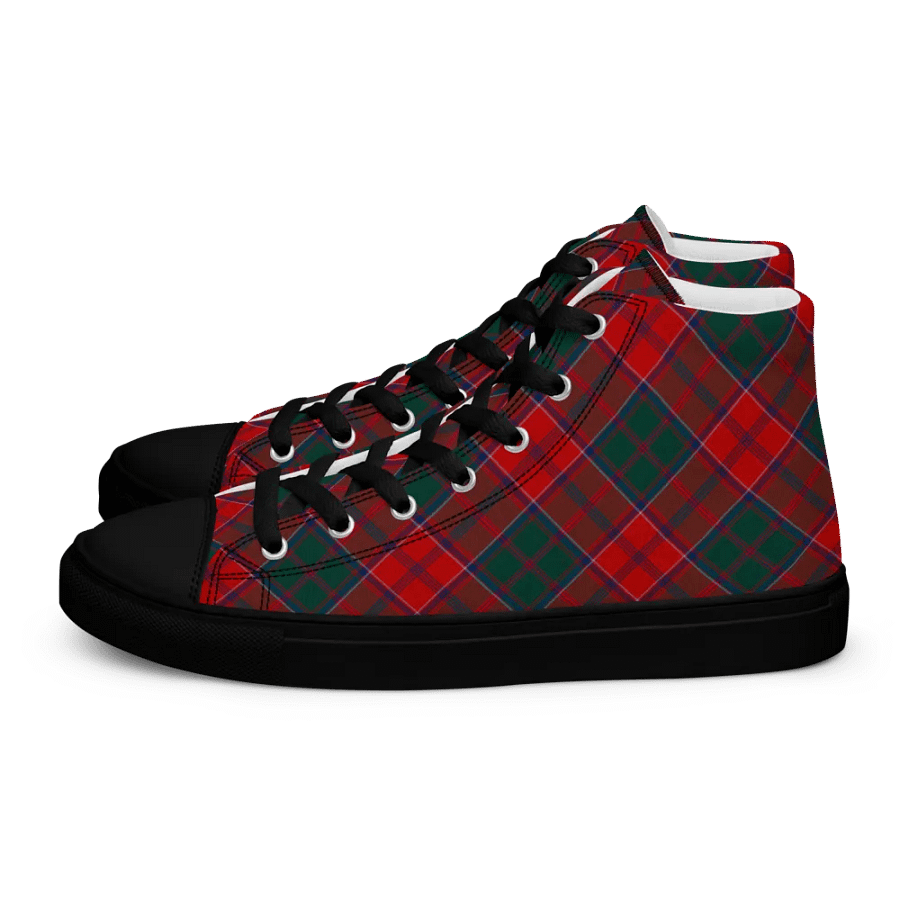Grant Tartan Men's High Top Shoes product image (4)