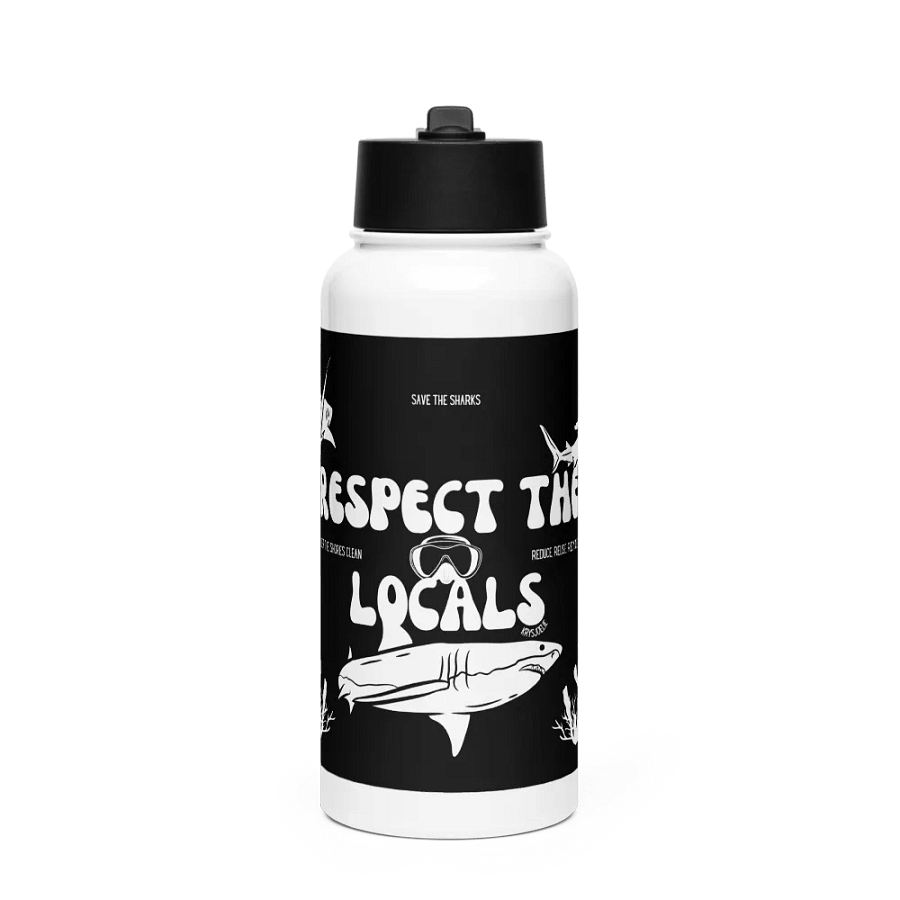 RESPESCT THE LOCALS Water Bottle product image (1)
