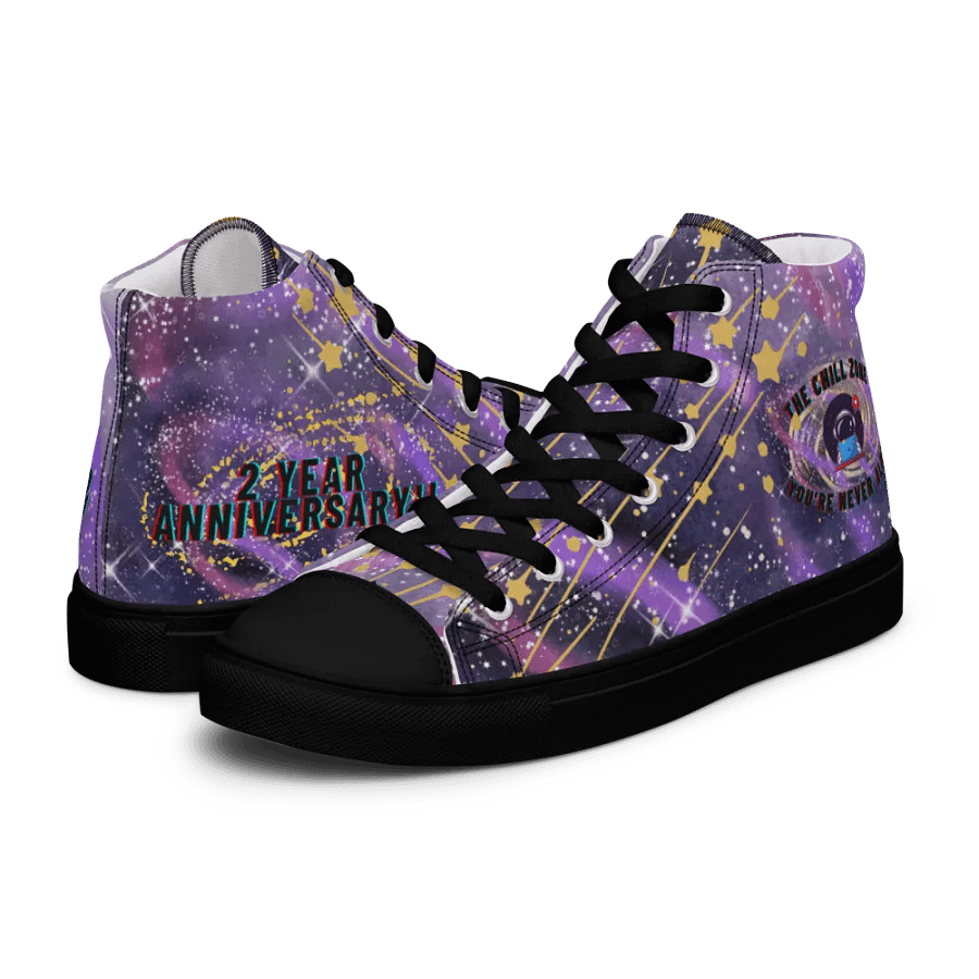 Chill Zone 2nd Anniversary Men Canva Shoes product image (10)