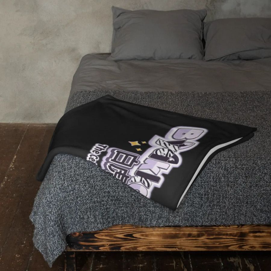 Throw Blanket - Byakko x Gura Full Black Edition product image (23)