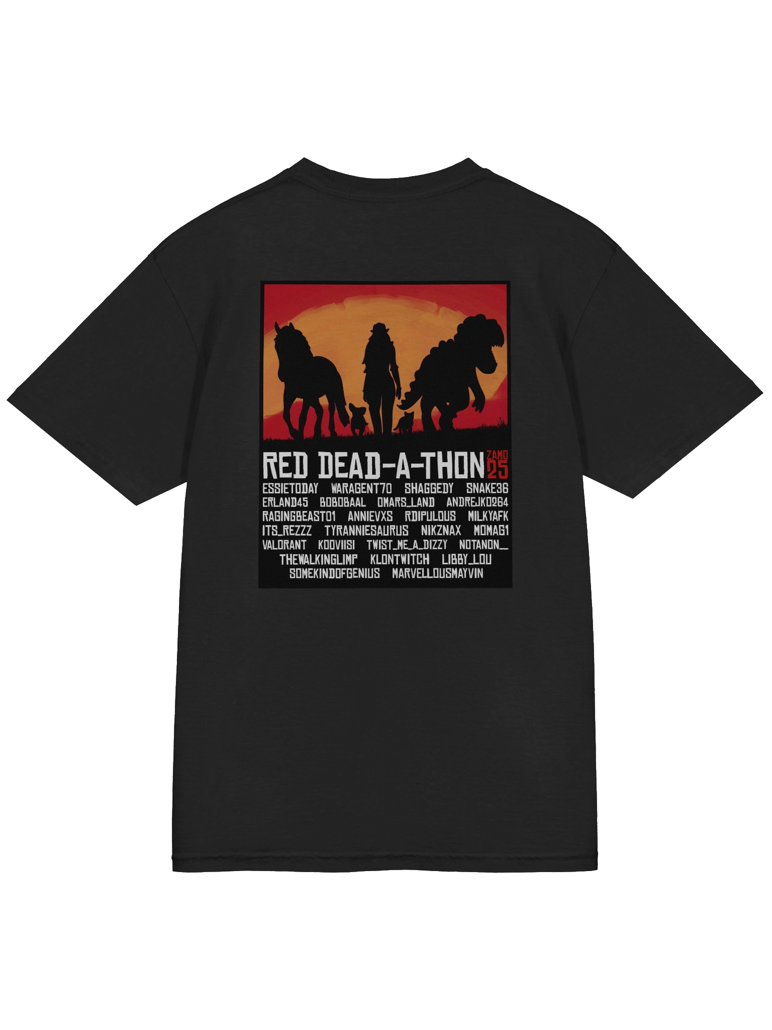 Red Dead-a-thon 25 - Tee product image (31)