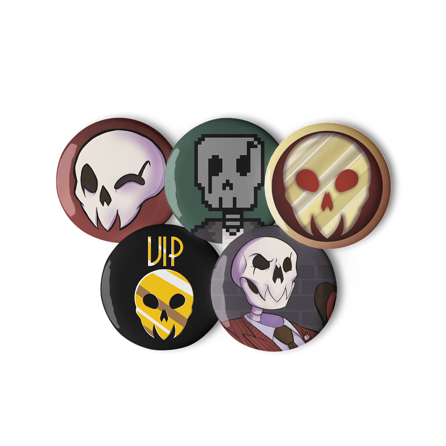 *NEW* 3rd Anniversary Button Set product image (2)