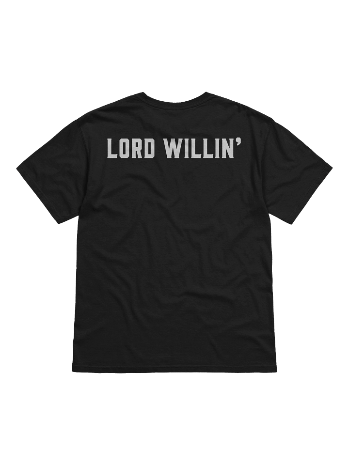 LORD WILLIN' PLAIN TEE WITHOUT LOGO product image (2)